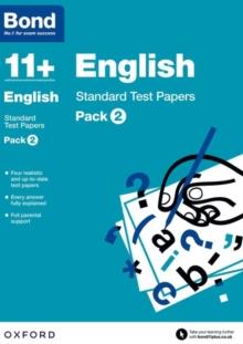 Bond 11+: English: Standard Test Papers: Ready for the 2024 exam: For 11+ GL assessment and Entrance Exams : Pack 2