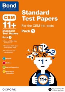 Bond 11+: CEM: Standard Test Papers: Ready for the 2024 exam : Pack 1