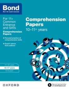 Bond 11+: English: Comprehension Papers: Ready for the 2024 exam : 10-11+ years