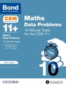 Bond 11+: CEM Maths Data 10 Minute Tests: Ready for the 2024 exam : 10-11 Years