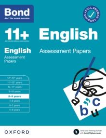 Bond 11+: Bond 11+ English Assessment Papers 8-9 years