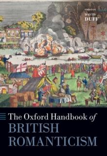 The Oxford Handbook of British Romanticism