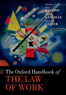 The Oxford Handbook Of The Law Of Work