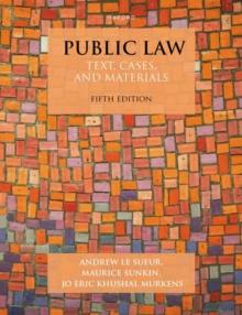 Public Law : Text, Cases, and Materials