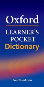 Oxford Learner's Pocket Dictionary : A pocket-sized reference to English vocabulary