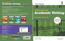 Effective Academic Writing 2nd Edition: Student Book 1