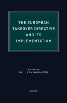 The European Takeover Directive and Its Implementation