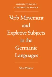 Verb Movement and Expletive Subjects in the Germanic Languages