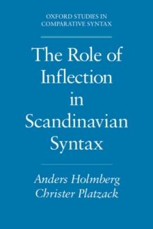 The Role of Inflection in Scandinavian Syntax