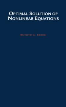 Optimal Solution of Nonlinear Equations