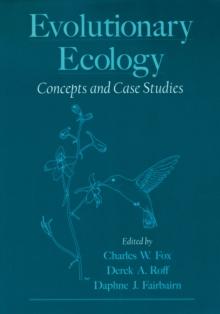 Evolutionary Ecology : Concepts and Case Studies