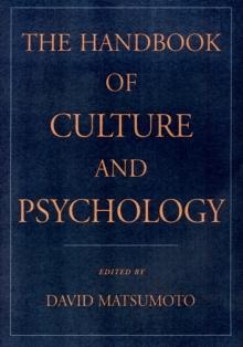 The Handbook of Culture and Psychology