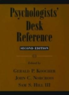 Psychologists' Desk Reference