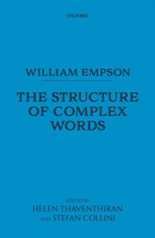 William Empson: The Structure of Complex Words