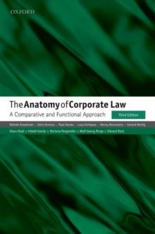 The Anatomy of Corporate Law : A Comparative and Functional Approach