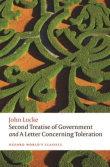 Second Treatise of Government and A Letter Concerning Toleration