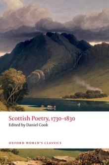 Scottish Poetry, 1730-1830