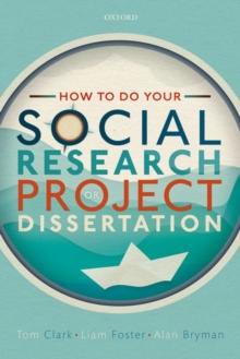 How To Do Your Social Research Project Or Dissertation