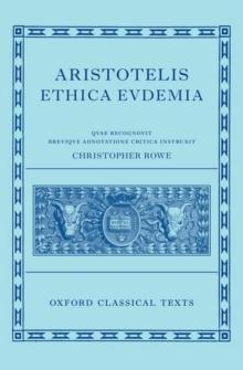 Aristotle's Eudemian Ethics