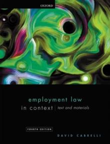 Employment Law in Context