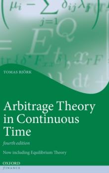 Arbitrage Theory in Continuous Time