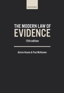 The Modern Law of Evidence