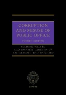 Corruption and Misuse of Public Office