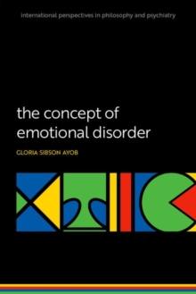 The Concept of Emotional Disorder