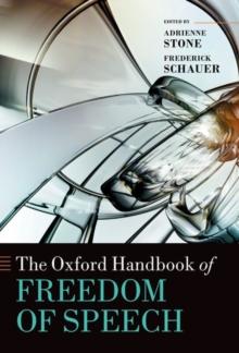 The Oxford Handbook Of Freedom Of Speech