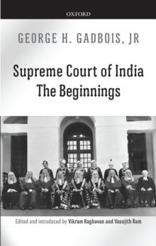 Supreme Court of India : The Beginnings