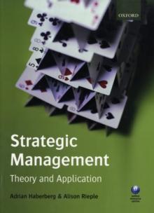 Strategic Management : Theory and Application