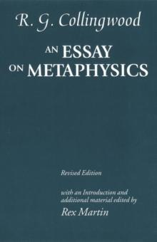 An Essay on Metaphysics : Revised edition with introduction and additional material