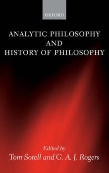 Analytic Philosophy and History of Philosophy