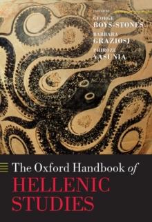 The Oxford Handbook of Hellenic Studies