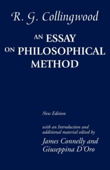 An Essay on Philosophical Method