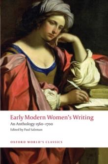 Early Modern Women's Writing : An Anthology 1560-1700