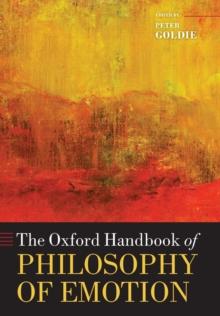 The Oxford Handbook Of Philosophy Of Emotion