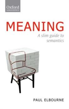 Meaning : A Slim Guide to Semantics