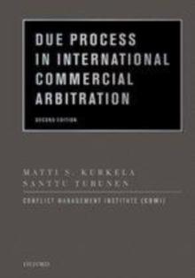 Due Process in International Commercial Arbitration