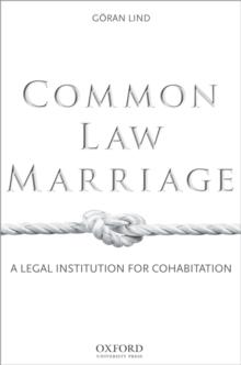 Common Law Marriage : A Legal Institution for Cohabitation