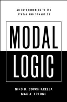 Modal Logic : An Introduction to its Syntax and Semantics