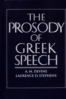 The Prosody of Greek Speech