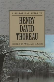 A Historical Guide to Henry David Thoreau