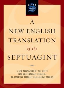 A New English Translation of the Septuagint