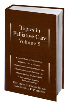 Topics in Palliative Care