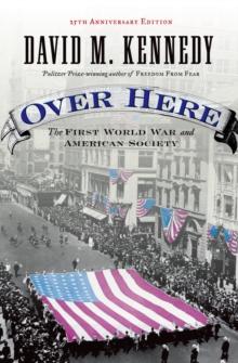 Over Here : The First World War and American Society