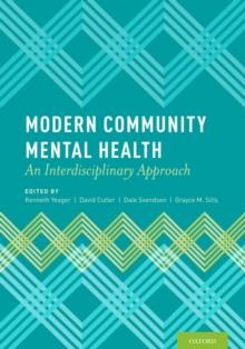 Modern Community Mental Health : An Interdisciplinary Approach