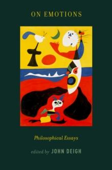 On Emotions : Philosophical Essays