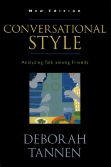 Conversational Style : Analyzing Talk among Friends