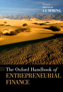 The Oxford Handbook of Entrepreneurial Finance